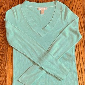 Banana Republic 60% silk / 40% cotton light sweater, long sleeve, size M